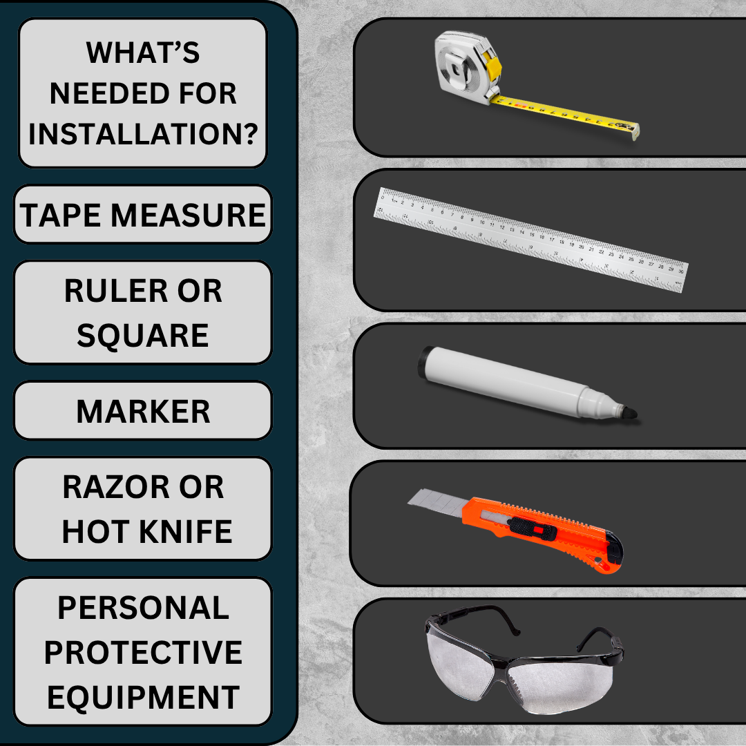 Garage Insulation Kit | High Density Foam | Laminated