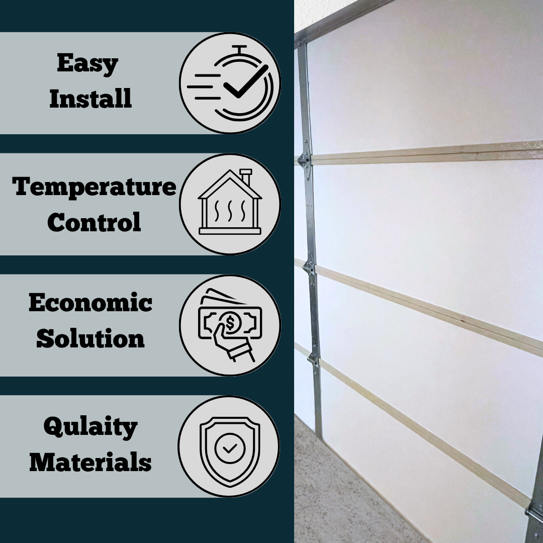 Garage Insulation Kit | Low Density Foam | Non-Laminated